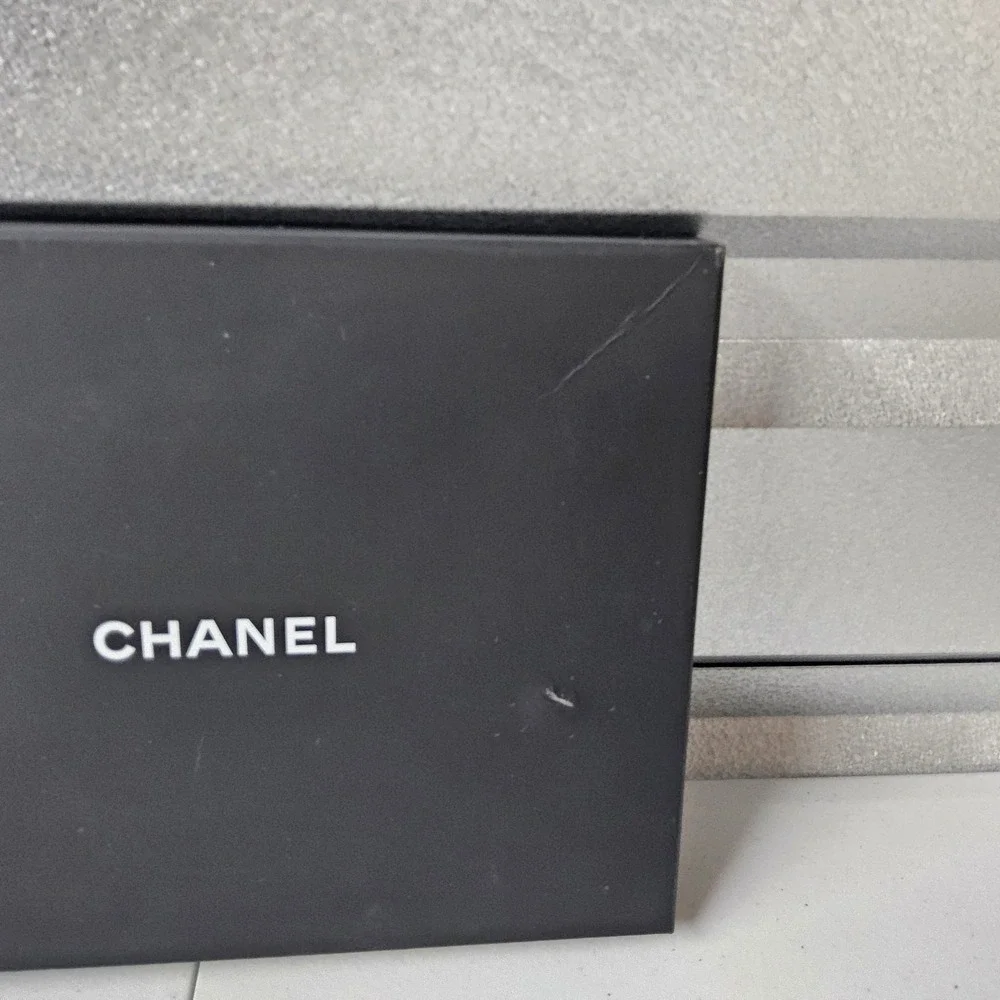 Chanel Black Gift Box Empty Designer Storage 10x8x1.25‎ Luxury Packaging